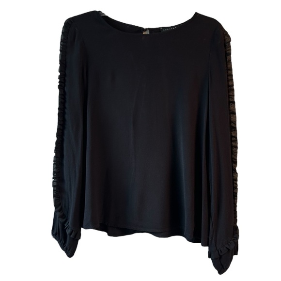 Anthropologie Sanctuary ruffle sleeve top - Picture 3 of 5